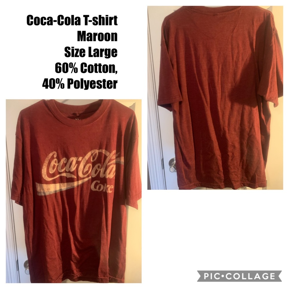 Coca-Cola T-shirt, Maroon